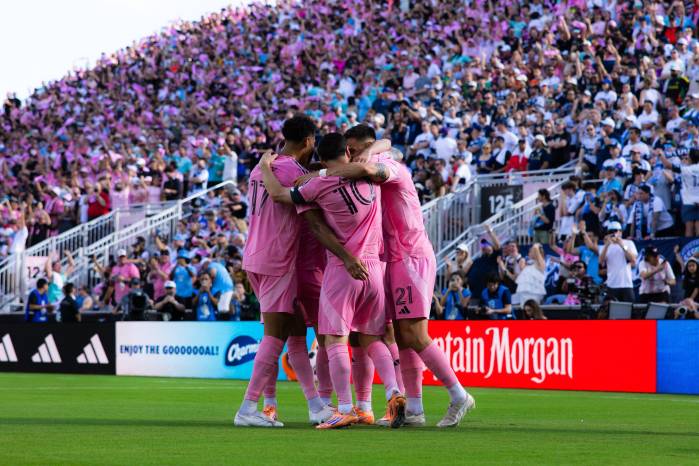 El Inter Miami venció 3-1 a los Vancouver Whitecaps.