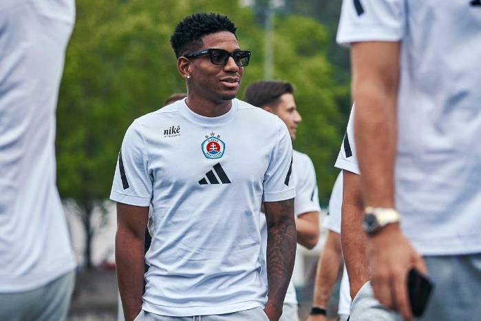El jugador panameño, César Blackman.