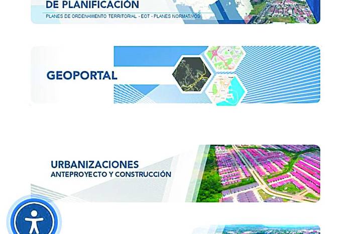 El Geoportal del Miviot esta disponible entrando en la pagina web del ministerio.