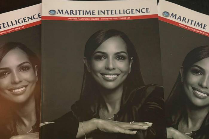 Empresaria panameña llega a la portada de revista marítima