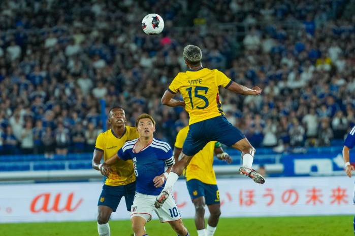Pedro Vite de la selección de Ecuador.