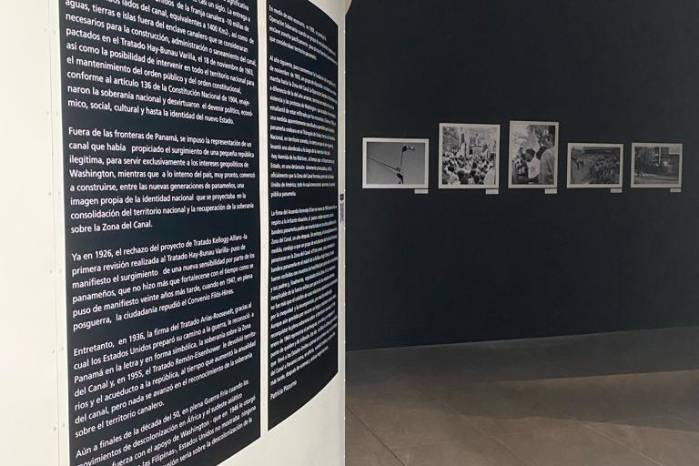 La exposición cuenta con un texto introductorio original de la historiadora Patricia Pizzurno.