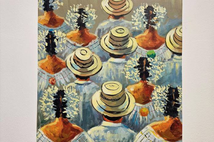 ‘Varias polleras’ (Desfile), Enoch Rudas.