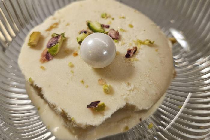 Kulfi de caramelo salado.