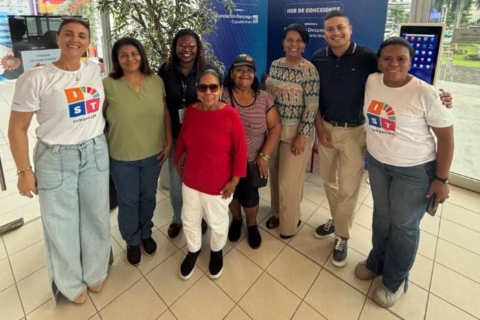 Representantes de organizaciones aliadas y voluntarias apoyaron activamente la jornada formativa realizada en El Espacio del Emprendedor, en la Cinta Costera.