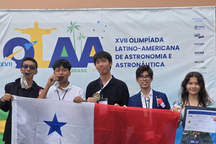 Jóvenes panameños ganan medallas en Brasil.