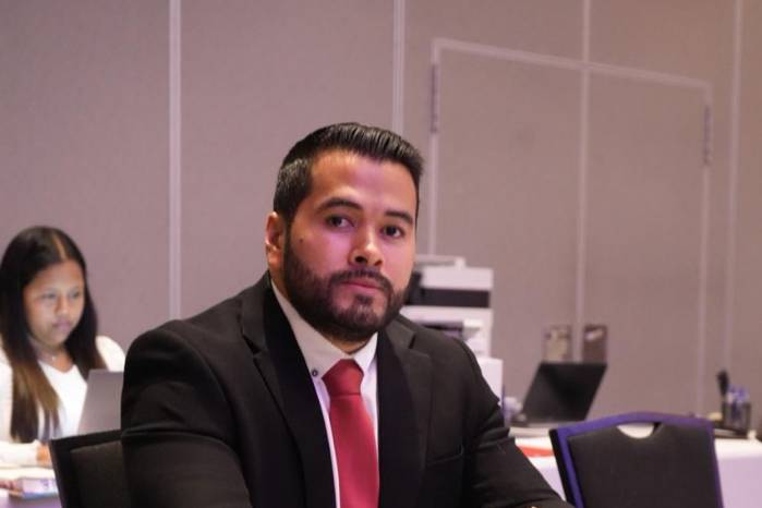 Hussein Pitty, presidente del Frente de la Juventud del PRD.
