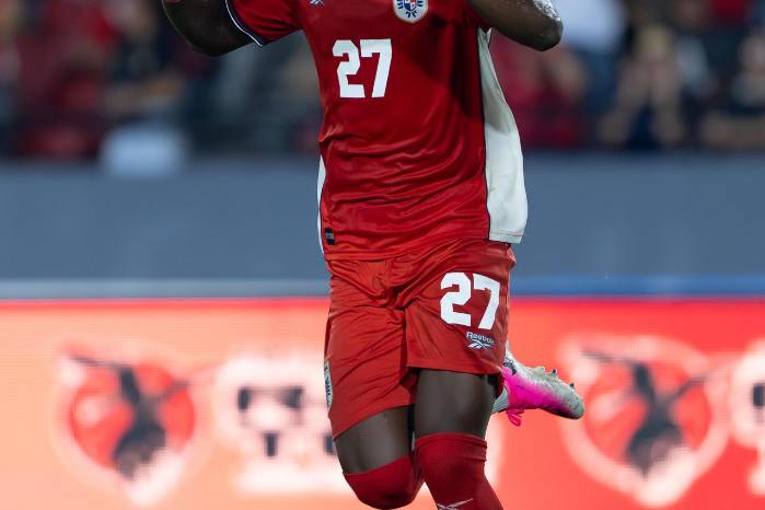 Barría dejó uno de los momentos más recordados de esta fase al marcar un gol en el estadio Rommel Fernández Gutiérrez durante el encuentro frente a República Dominicana.