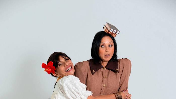 Marisín Ludzcando y Gloryana Reyes, actrices de ‘La Gran Develación’.