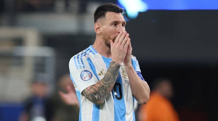 El delantero argentino, Lionel Messi.
