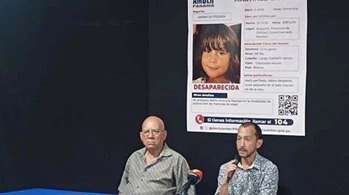 Niña panameña Kai Liah Martínez es localizada en Costa Rica y reunida con su padre