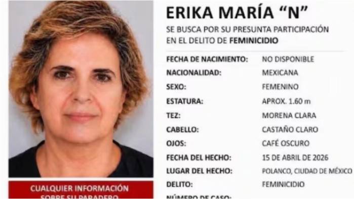 Tras el asesinato, Erika María escapó del país al día siguiente. Su ruta incluyó Panamá, antes de llegar a Venezuela.