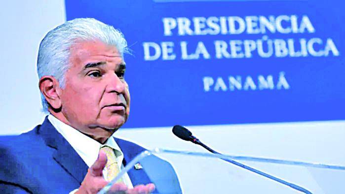 El presidente José Raúl Mulino.