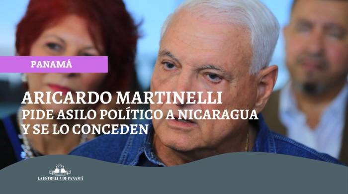 Martinelli pide asilo político a Nicaragua y se lo conceden