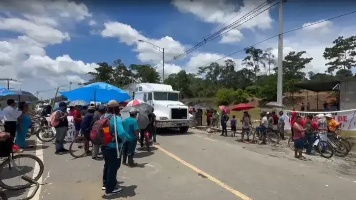 Cierre de calles y protestas en Bocas del Toro