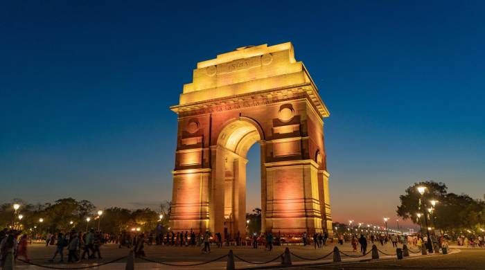 La Puerta de la India honra a soldados fallecidos.
