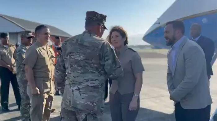 La comandante del Comando Sur, general Laura Richardson, está en Panamá para participar en la reunión.