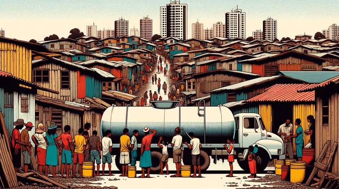 Escasez hídrica y acceso al agua potable en la periferia de ciudad de Panamá