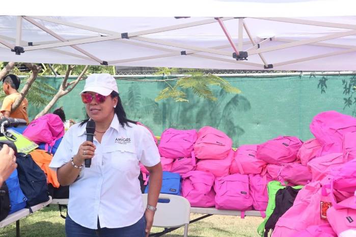 Massiel González, líder de Amig@s de Buen Corazón.