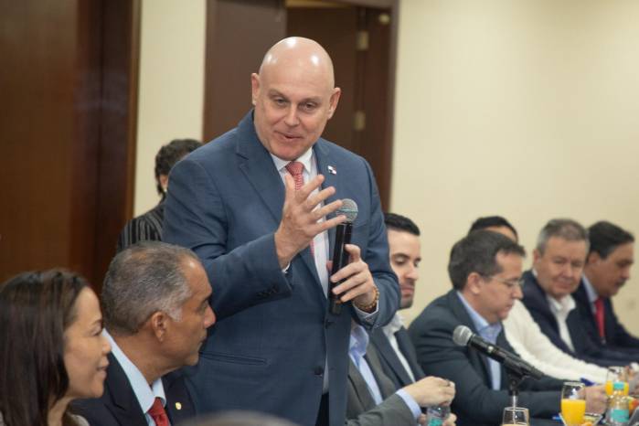 La delegación panameña estuvo encabezada por el viceministro de Asuntos Multilaterales y Cooperación, Carlos Guevara Mann.