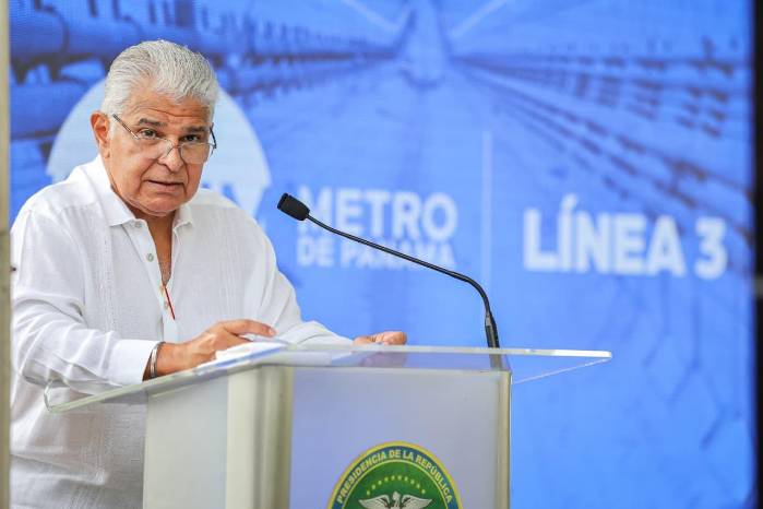 El presidente de la República José Raúl Mulino en su conferencia semanal este jueves 20 de noviembre.