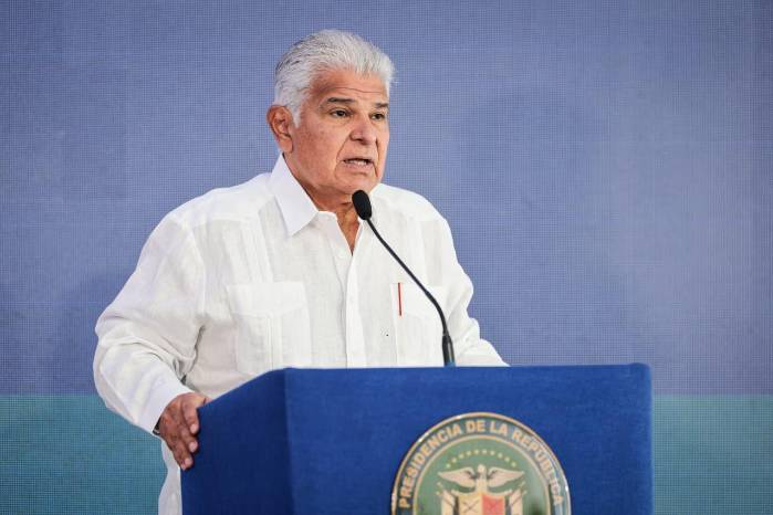 El presidente de la República, José Raúl Mulino.