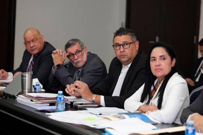 El asesor del Tribunal Electoral, Osmán Valdés, participó en la presentación de las reformas ante los diputados.