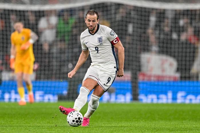 El delantero de la selección de Inglaterra, Harry Kane.