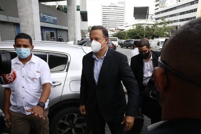 El expresidente Juan Carlos Varela es investigado por los casos Odebrecht y Blue Apple.