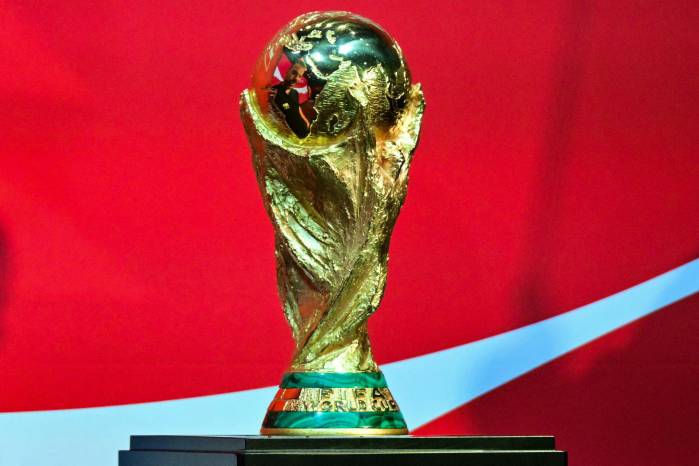 El trofeo que reciben los campeones de la Copa Mundial de la FIFA.