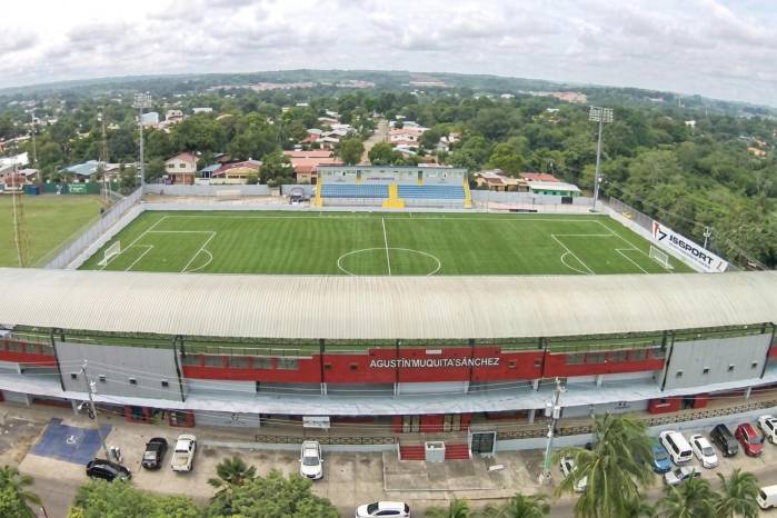 El estadio Agustín “Muquita” Sánchez en La Chorrera.