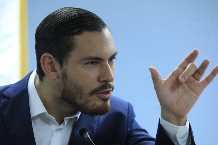 Juan Diego Vásquez, presidente de la coalición Vamos.