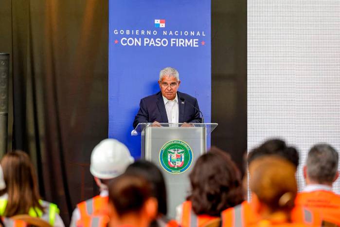 José Raúl Mulino, presidente de la República de Panamá durante su conferencia matutina del jueves, 18 de diciembre.