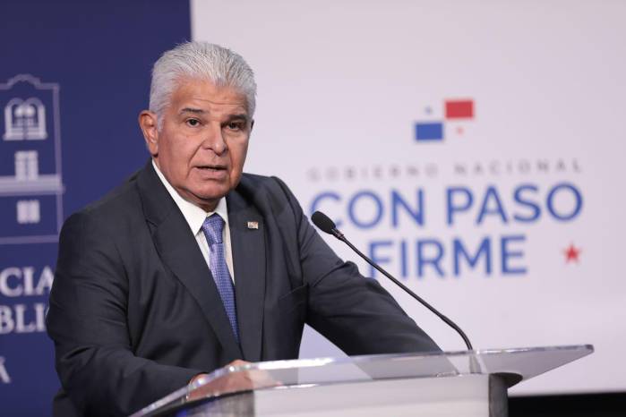 Presidente de la República, José Raúl Mulino