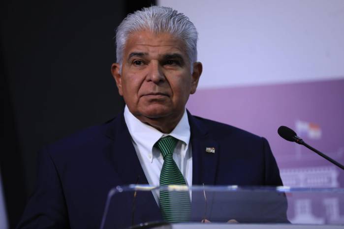 José Raúl Mulino, presidente de la República de Panamá.