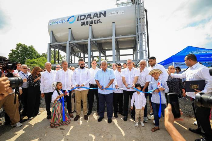 Inaguración del Anillo Hidraúlico en Panamá Norte.