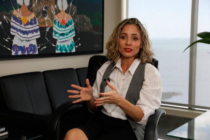 La administradora de la Autoridad de Turismo de Panamá, Gloría De León.