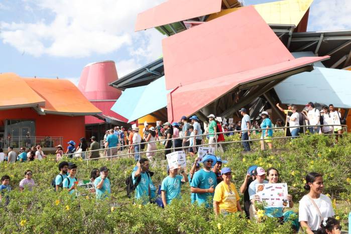 El Biomuseo acogió a los asistentes.