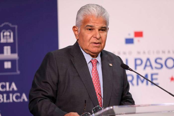 José Raúl Mulino, presidente de Panamá.