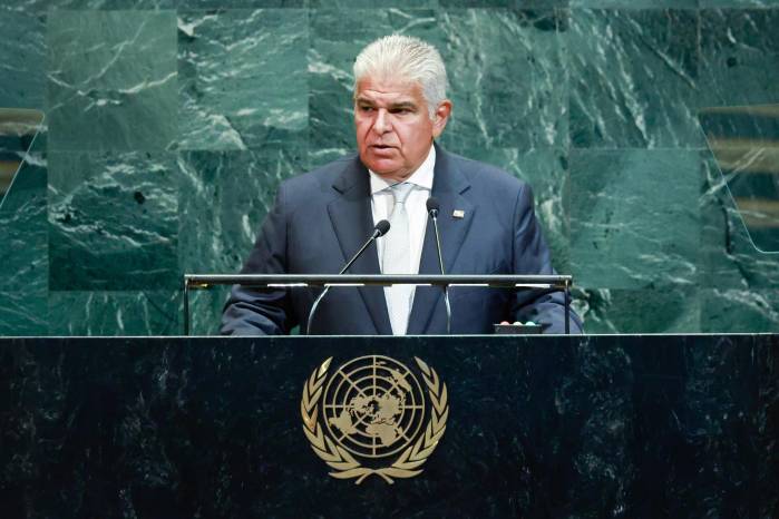 El presidente de la República, José Raúl Mulino.