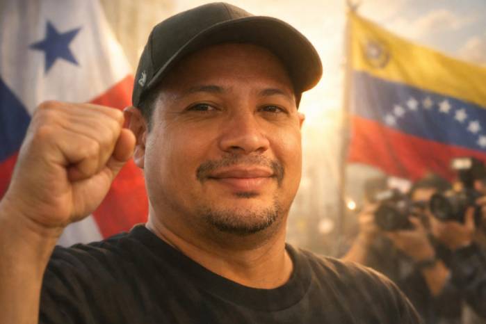 El panameño fue capturado durante el mes de junio por el régimen venezolano.