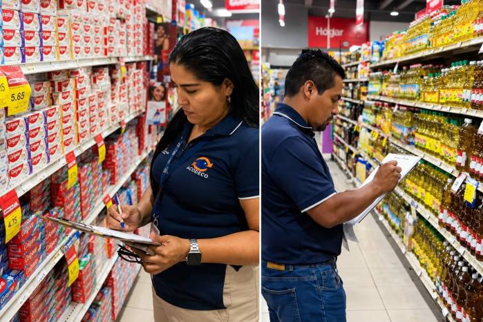 Mientras los 59 productos que integran la canasta alimentaria arrojó un costo promedio de $303.45 en las cadenas de supermercados, los comercios de ruta registraron alzas, confirmando a las grandes cadenas como la opción más económica en junio.