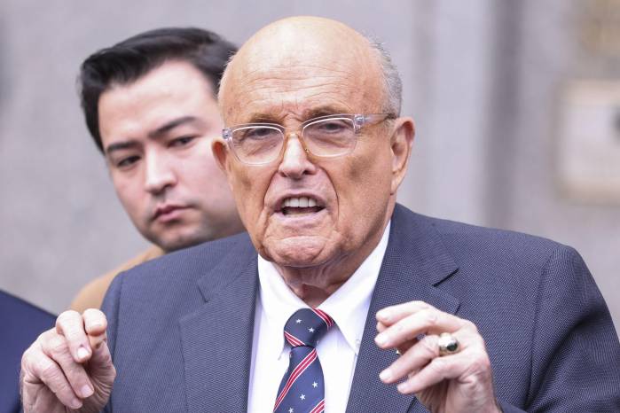 Fotografía de archivo de Rudy Giuliani.