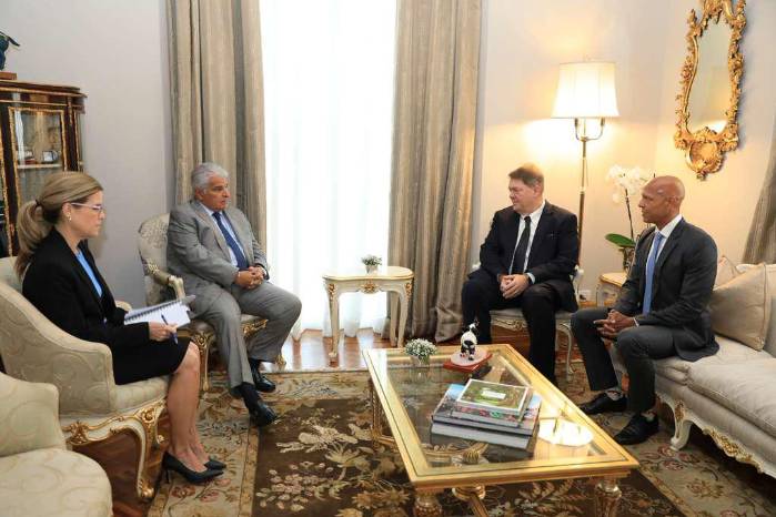 Mulino recibió en su despacho a Jason Rekate, jefe global de banca corporativa de Citibank (Citi).