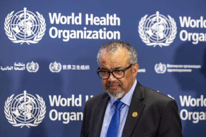El director general de la Organización Mundial de la Salud (OMS), Tedros Adhanom Ghebreyesus.