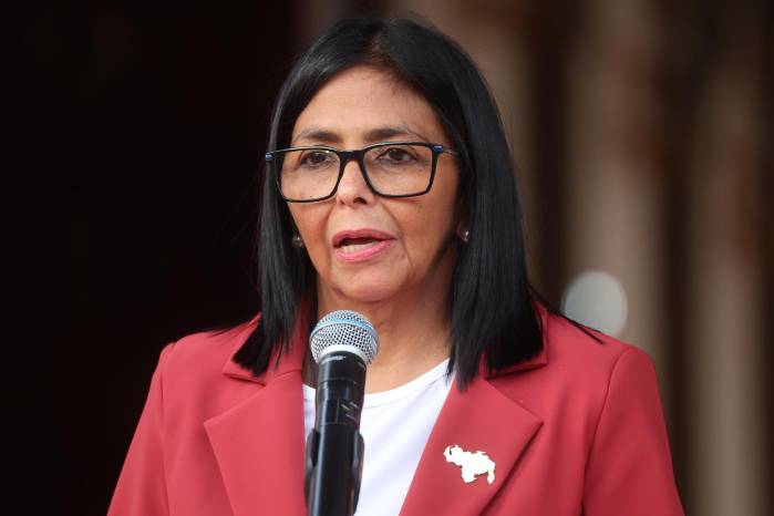 Presidenta encargada de Venezuela, Delcy Rodríguez.