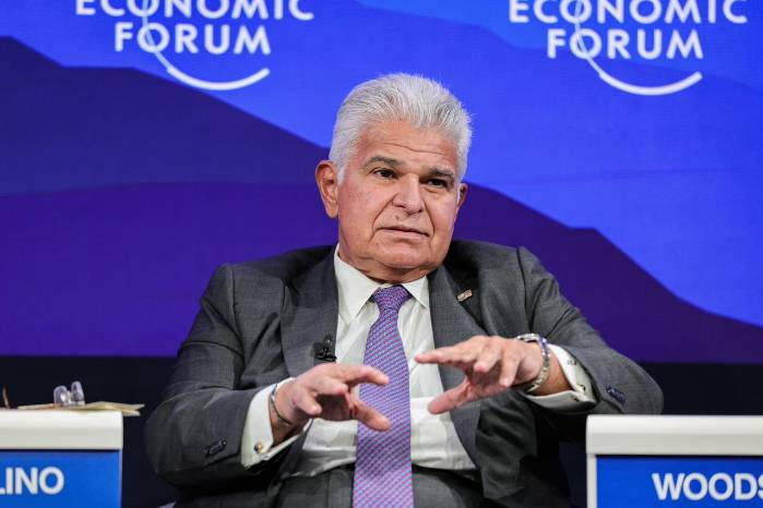 El presidente José Raúl Mulino en el Foro Económico Mundial