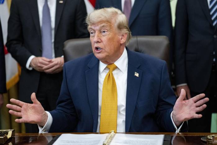 El presidente de Estados Unidos, Donald Trump.