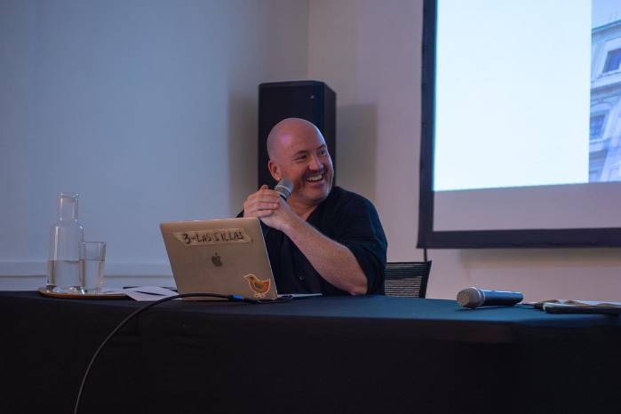 Manuel Segade en el Museo de Arte Contemporáneo de Panamá (MAC Panamá).
