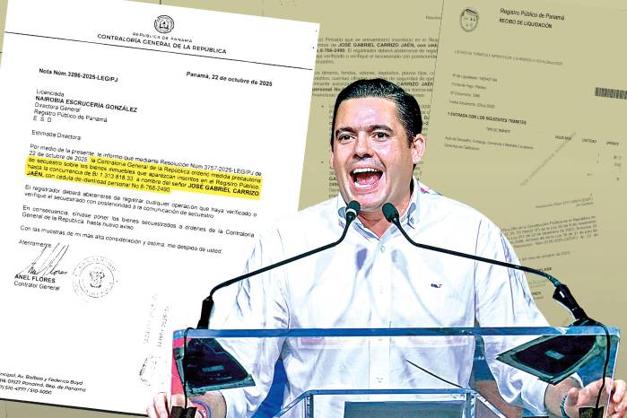 Contraloría investiga enriquecimiento injustificado de Carrizo.